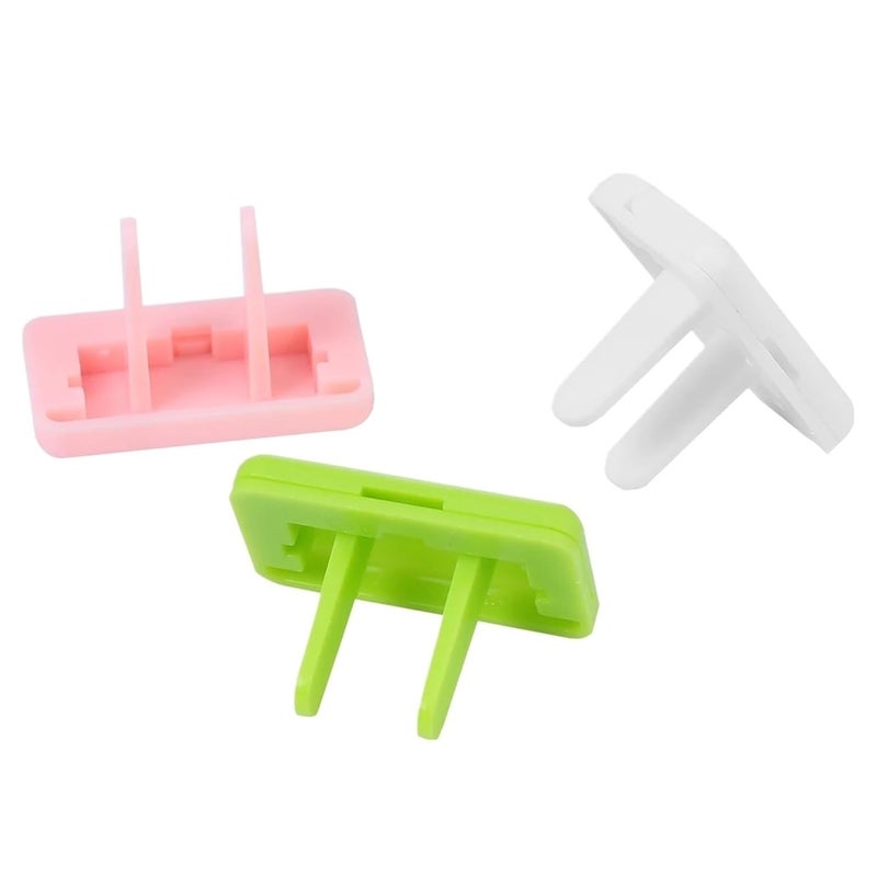 White Outlet Plug Covers 120Pcs Safety Socket Protectors Anti Electric Shock - Image 1