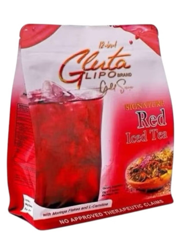 Glutalipo  Red Iced Tea 10 sachets  - Image 1