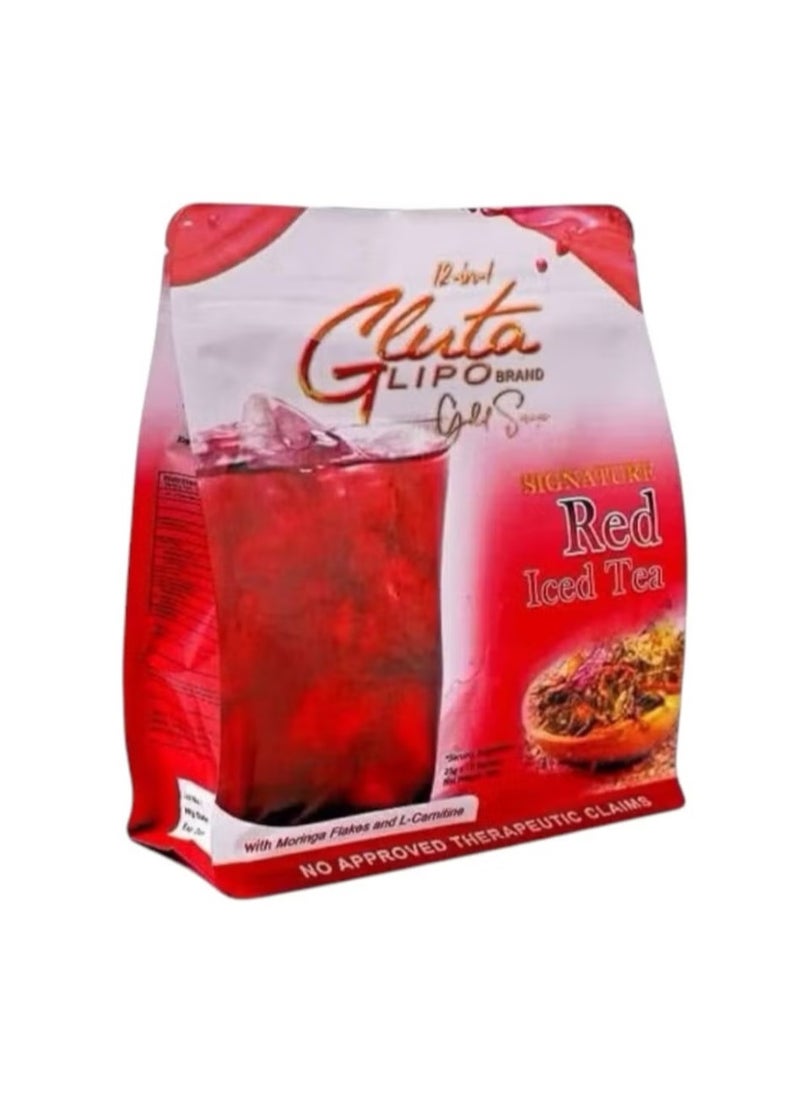Glutalipo  Red Iced Tea 10 sachets  - Image 2