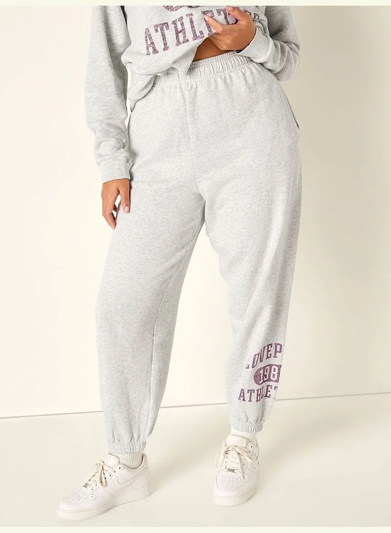 PINK Fleece Baggy Campus Sweatpants