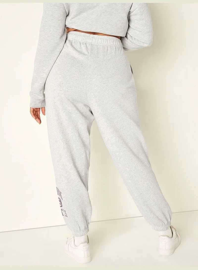 PINK Fleece Baggy Campus Sweatpants