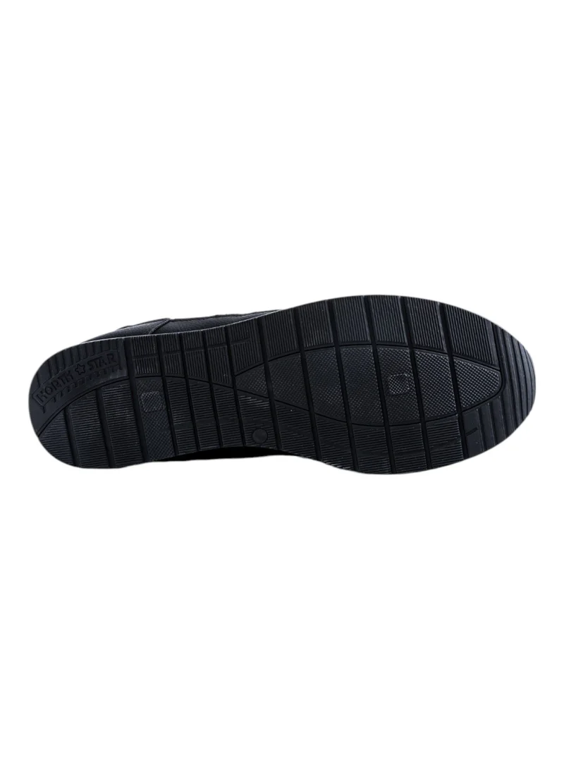 Bata Striped Lace-Up Low Top Sneakers