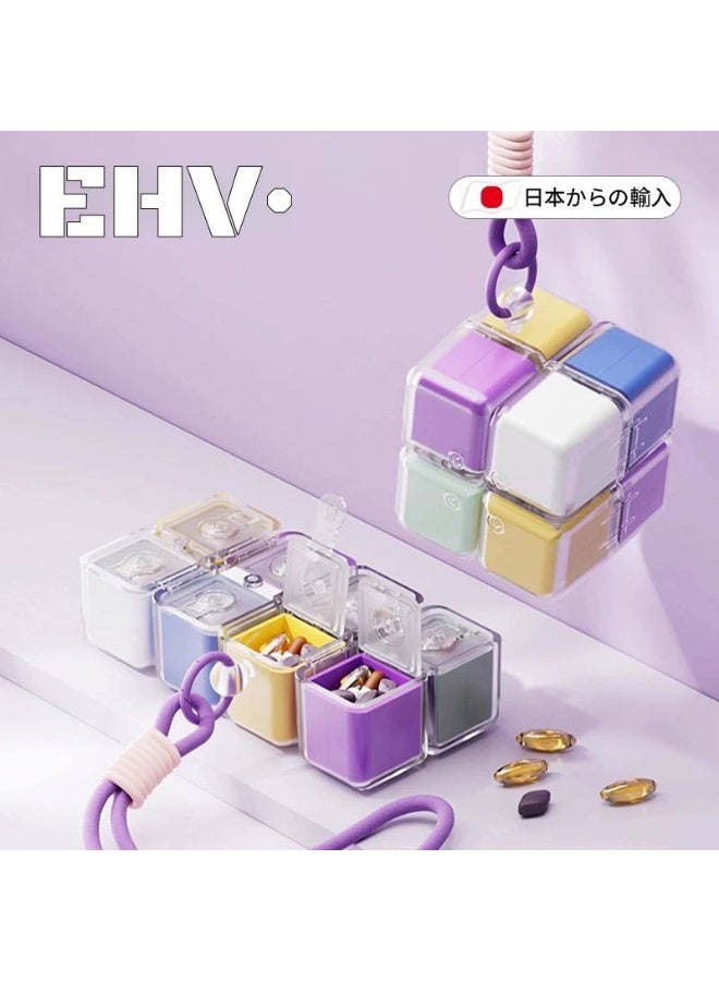 Multi-Compartment Pill Organizer Box – Smart, Compact Design for Daily Use & Travel s - Image 3