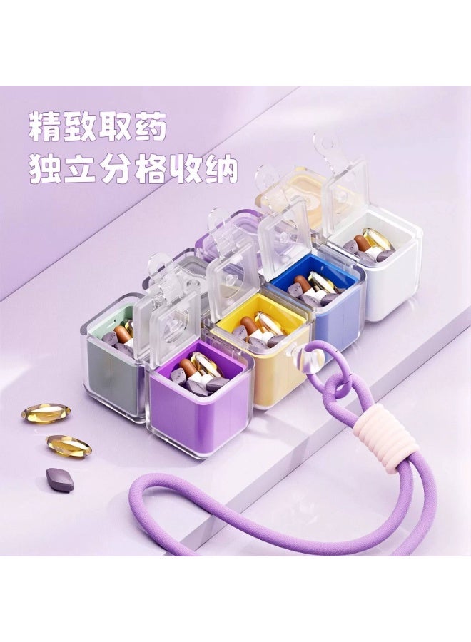 Multi-Compartment Pill Organizer Box – Smart, Compact Design for Daily Use & Travel s - Image 2