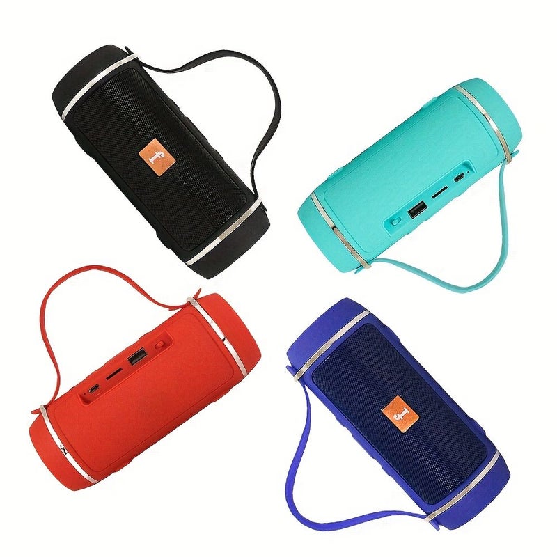 Black Wireless Dual Bluetooth Speaker for Phones Tablets Computers USB Playback - Image 1