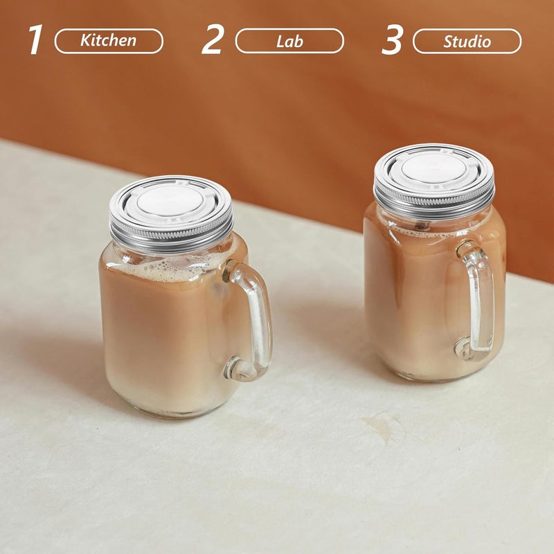 Fault optimized construction COLLBATH Stainless Steel Mason Jar Lid Replacement Cover for Regular Mouth Jars, Reusable Metal Canning Lid with 304 Stainless Steel Ring, Leak-resistant Closure for Home Kitchen Preserving Cross product combo compatible Local licensed courier Multi-demand satisfied design Labor saving One piece build Assorted trendy color picks Pre-stock well-packed goods Globally engineered build Quick assemble Personal & public compatible All need matching options Multi-hub shipment dispatch Multi-color available build Matte anti slip finish Moisture proof Nationwide courier network Daily use improved quality Global easy assemble picks Fine polished finish Practical build Polished safe edge Dispersed regional warehouses Classic practical design Medium weight - Image 5