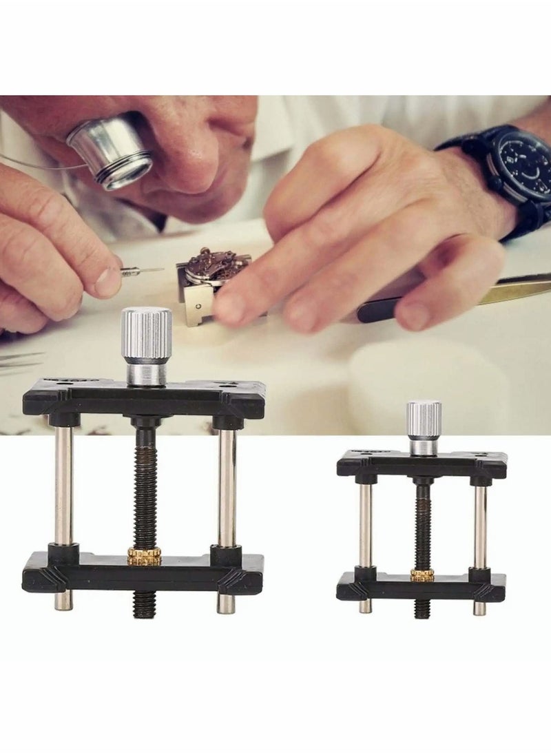 Watch Movement Holder, Watch Repair Accessory, Watch Movement Fixed Base Set Repairing Accessory Tool for Home Use Watchmakers Business Use Watch Repair 2pcs - Image 3