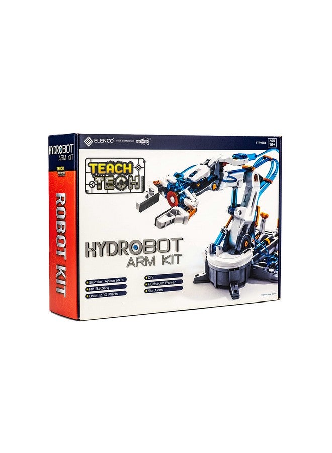 إلينكو مجموعة ذراع الروبوت الهيدروليكي، مجموعة هيدروليكية، لعبة بناء العلوم والتكنولوجيا والهندسة والرياضيات للأطفال من سن ١٢ عامًا فما فوق - Image 1