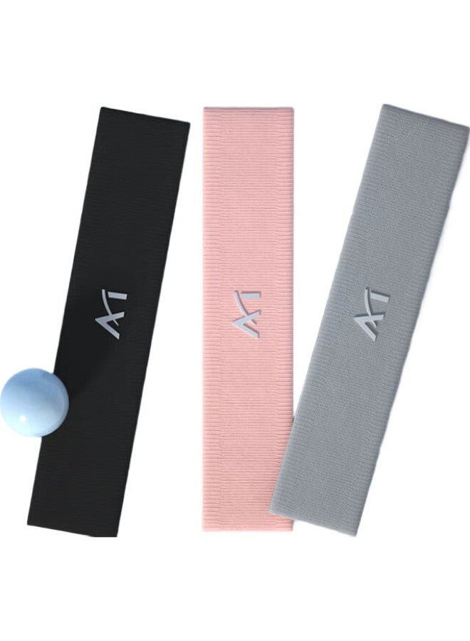 Mdikawe Sports Headband, Sweat-Absorbing Headband, Sweat-Absorbing Headband For Men And Women, Running Basketball Sweat-Guiding Headband, Headscarf, Hair Tie, Forehead Headband, Black - Image 1
