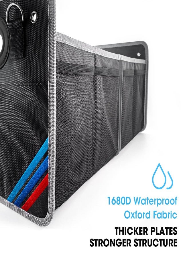 Junsungo Car Trunk Organizer, Waterproof Collapsible Portable Multipurpose Storage Box, Tool Grocery bag organizer, Organizer For X1 X3 X5 E30 Suv Garage Home - Image 2