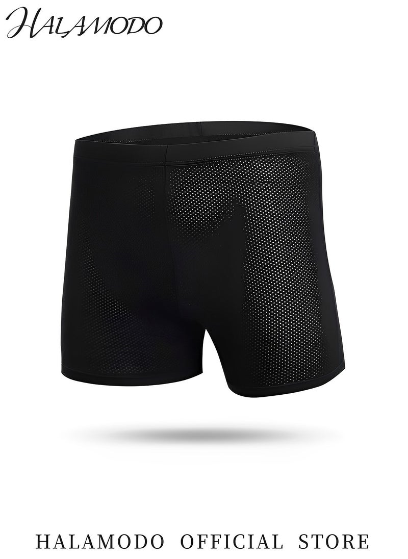 Generic - Men's Silicon Bike Shorts Comfortable Cycling Underwear Padded Bike Shorts Lightweight Bicycle Biking Undershorts Breathable Ergonomic Design - Image 1