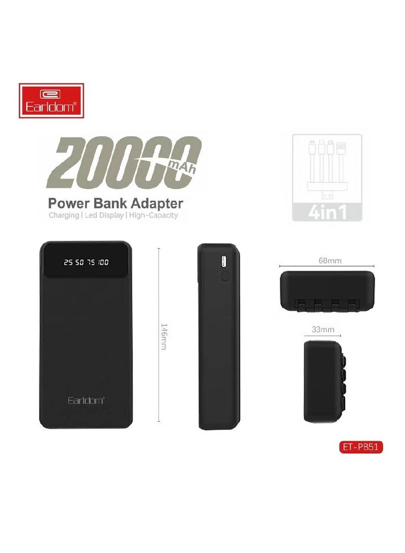 أيرلدوم إيرلدوم ET-PB51 باور بانك بسعة 20000 مللي أمبير - Image 2