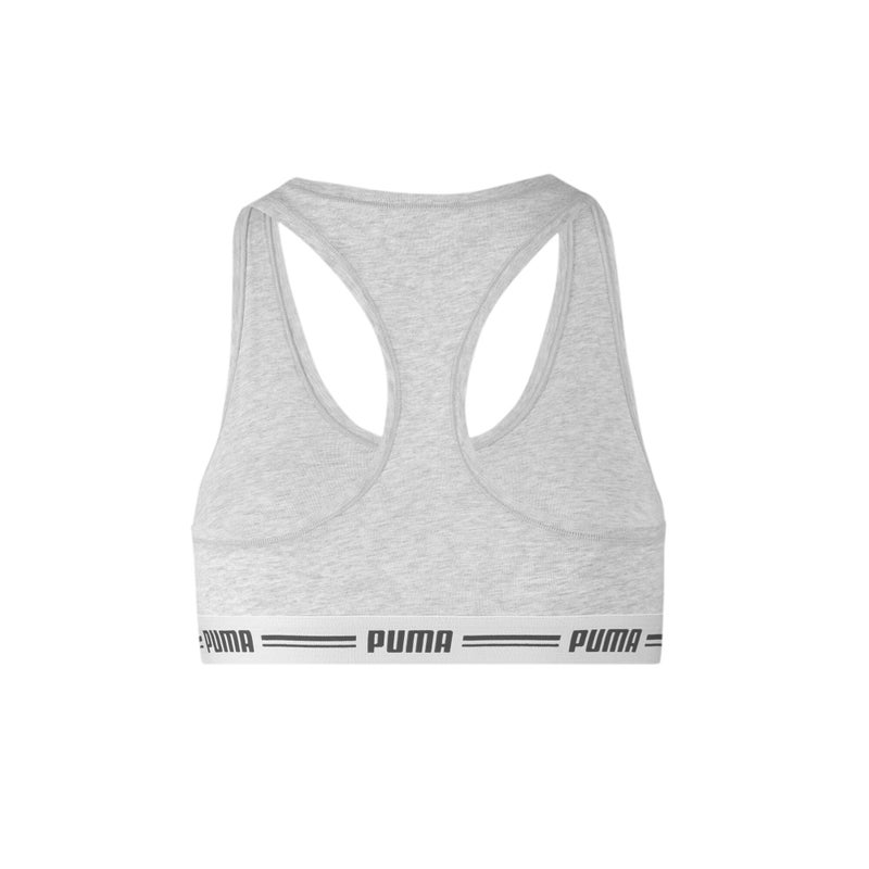 PUMA Womens Grey Racer Back Top 1-Pack - Image 2