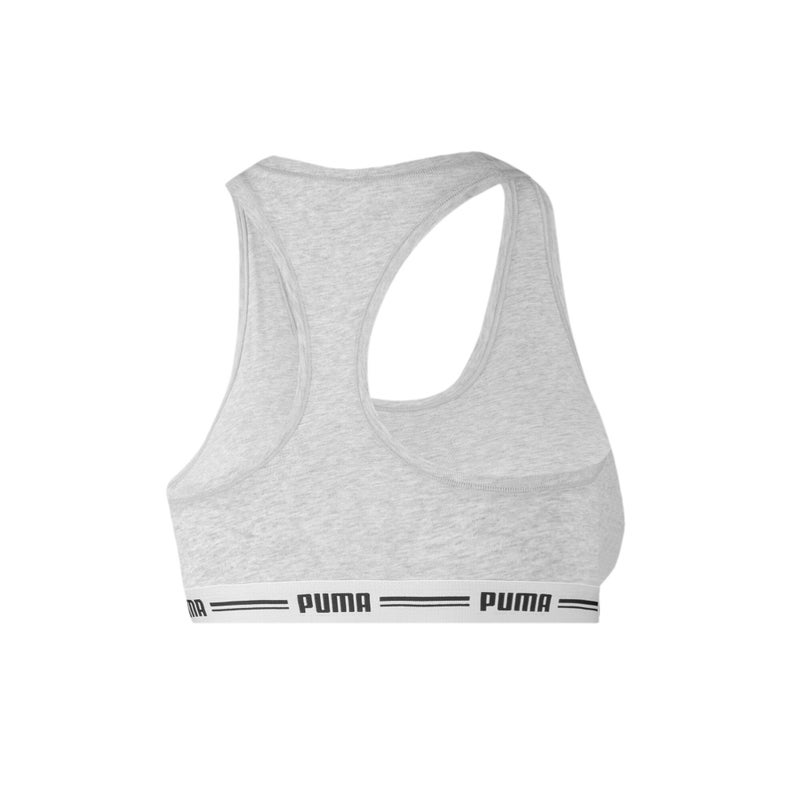 PUMA Womens Grey Racer Back Top 1-Pack - Image 4