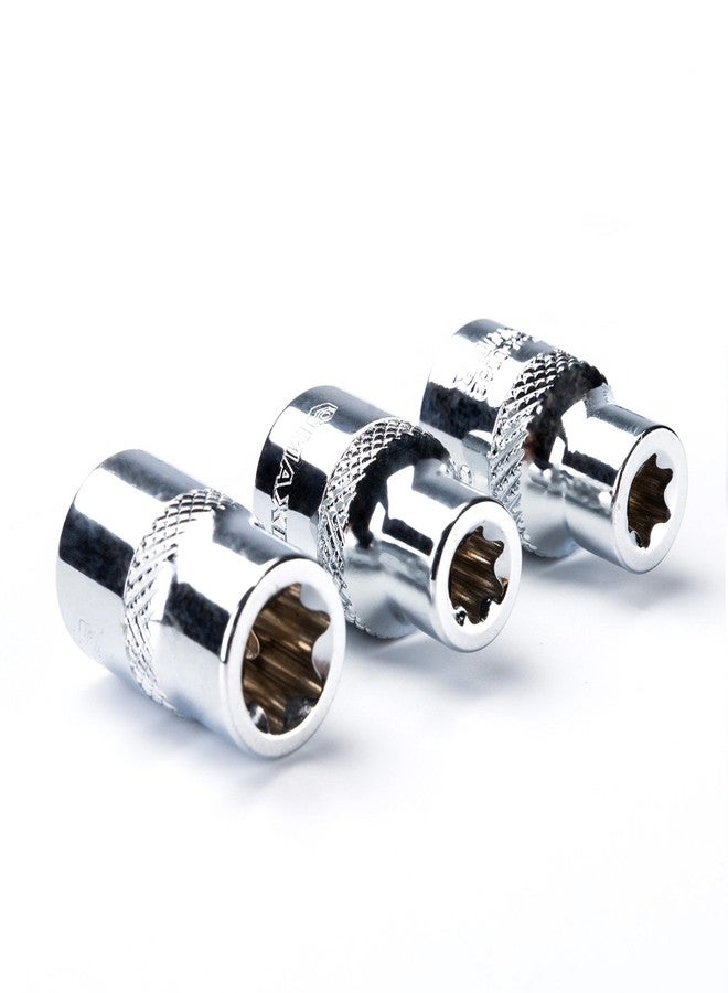 MAXPOWER 9-Piece 3/8 Inch E-Torx Star Socket Set - E7, E8, E10, E11, E12, E14, E16, E18, E20 - Image 5