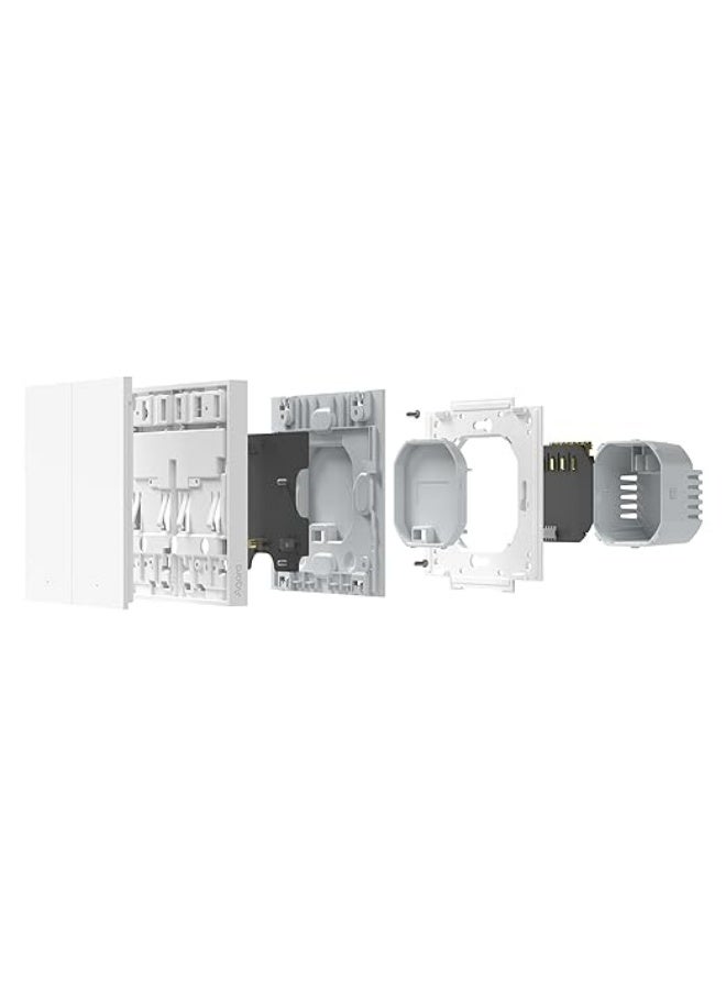 Aqara Wall Switch H1 Global Version (With Neutral, Triple Rocker) - Image 5
