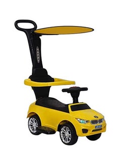 Lovely Baby Lovely Baby LB 473 3 in 1 Push Car Yellow  - Image 1