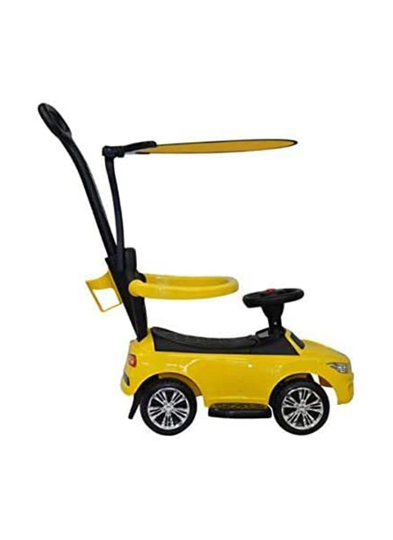 Lovely Baby سيارة دفع رائعة للأطفال LB 473 3 في 1 صفراء - Image 2