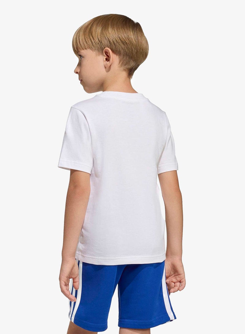 اديداس تيشيرت أطفال برسومات كرة القدم - Image 4