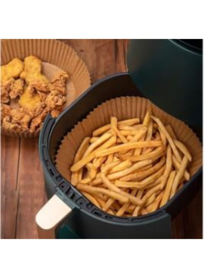Air Fryer Paper Liners - 100 Pieces, Non-Stick, Round, Small - Image 4