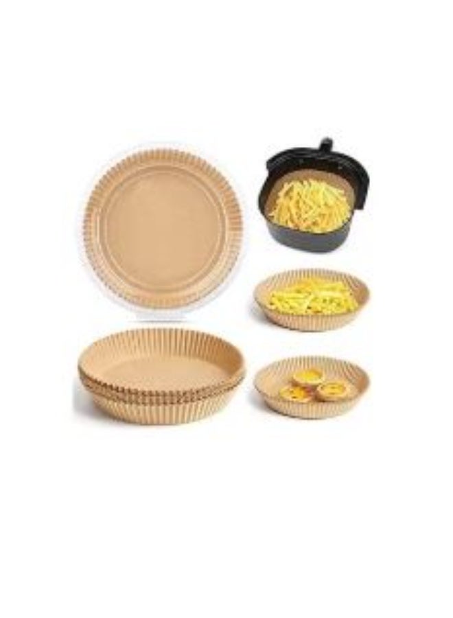 Air Fryer Paper Liners - 100 Pieces, Non-Stick, Round, Small - Image 5
