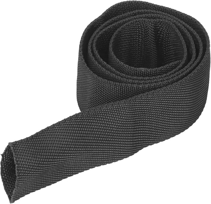 Winch Rope Protective Sleeve 1 Meter Polyester Cable Protector For 5cm Width Lines - Image 3