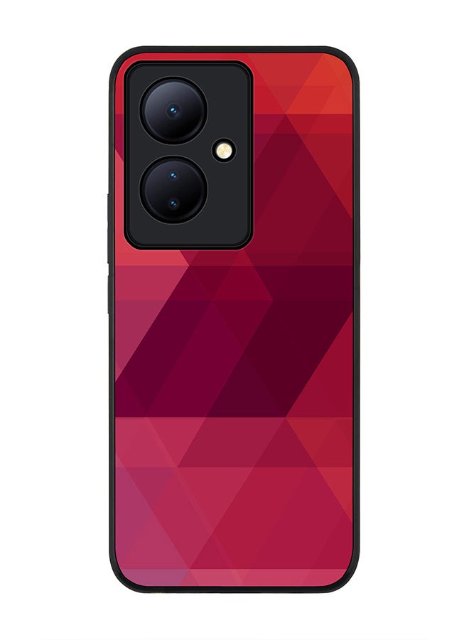 Stylizedd Rugged Black edge case for Vivo V29 Lite, Slim fit Soft Case Flexible Rubber Edges Anti Drop TPU Gel Thin Cover- Three Berries - Image 1