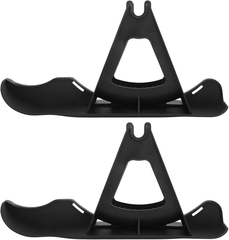 Kids Balanced Scooter Skis Stand Parking Rack Snowboard Equipment for Winter Skiing Black - Image 1