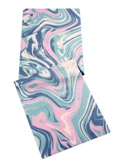 Prickly Pear Pear Swirl Non-Slip Suede Top 1Mm Travel Yoga Mat - Lightweight Exercise Mat  - Image 3