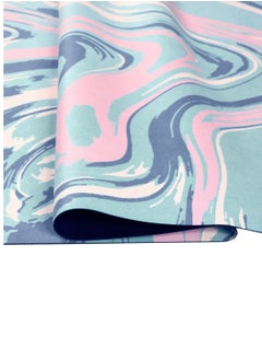 Prickly Pear Pear Swirl Non-Slip Suede Top 1Mm Travel Yoga Mat - Lightweight Exercise Mat  - Image 4