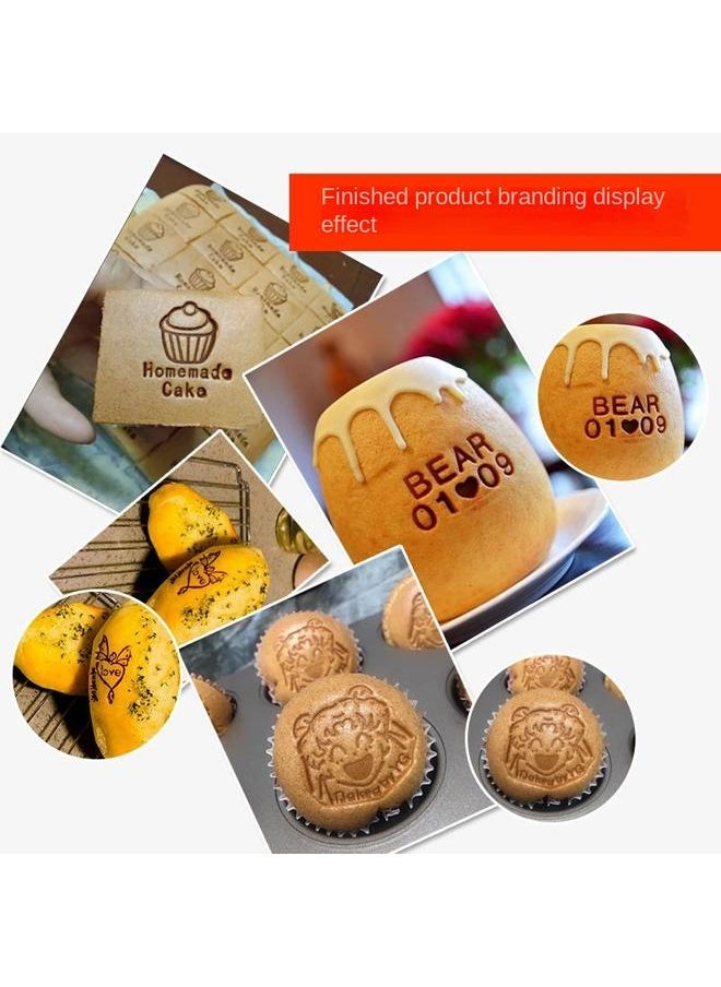 Bluejw Wholesale In Stock Cake Baking Hot Brand Logo Copper Mold Brand Fire Copper Mold Seal Factory Direct Sales  - Image 3