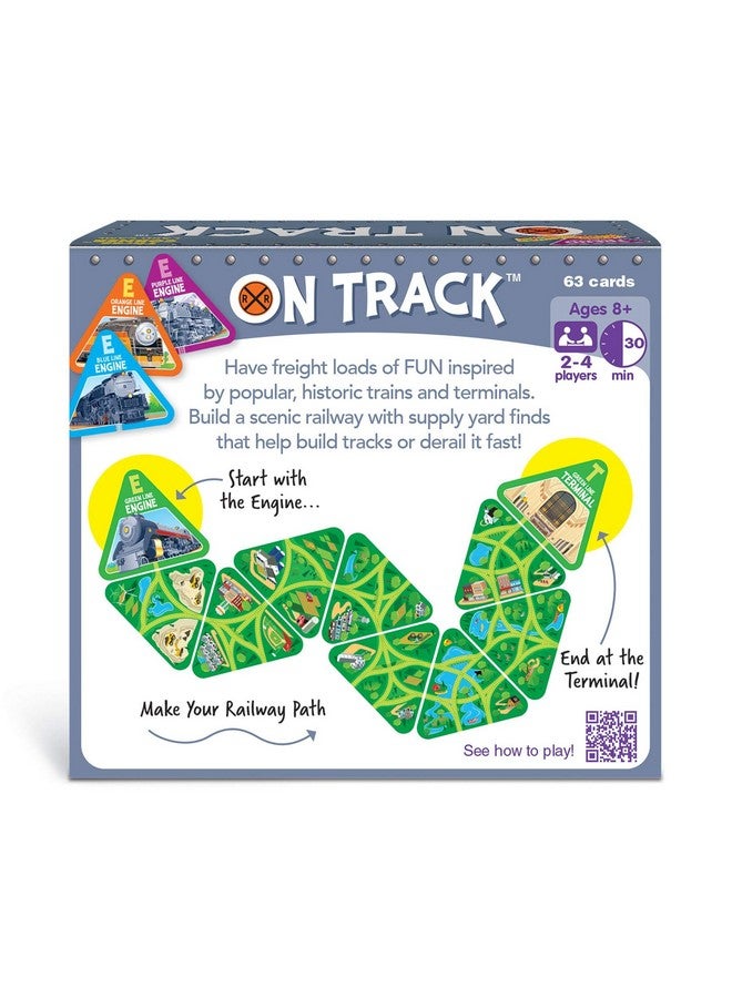 Trend Enterprises ON Track Three Corner Strategy Game by TREND enterprises, Inc. - Family-Friendly Card Games - Image 3