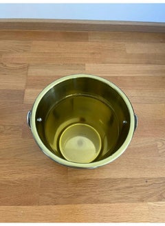 LOFT Modern Black and Gold Design Ice Bucket, D23.5XP21CMS, Multicolor, Salon-176974  - Image 3