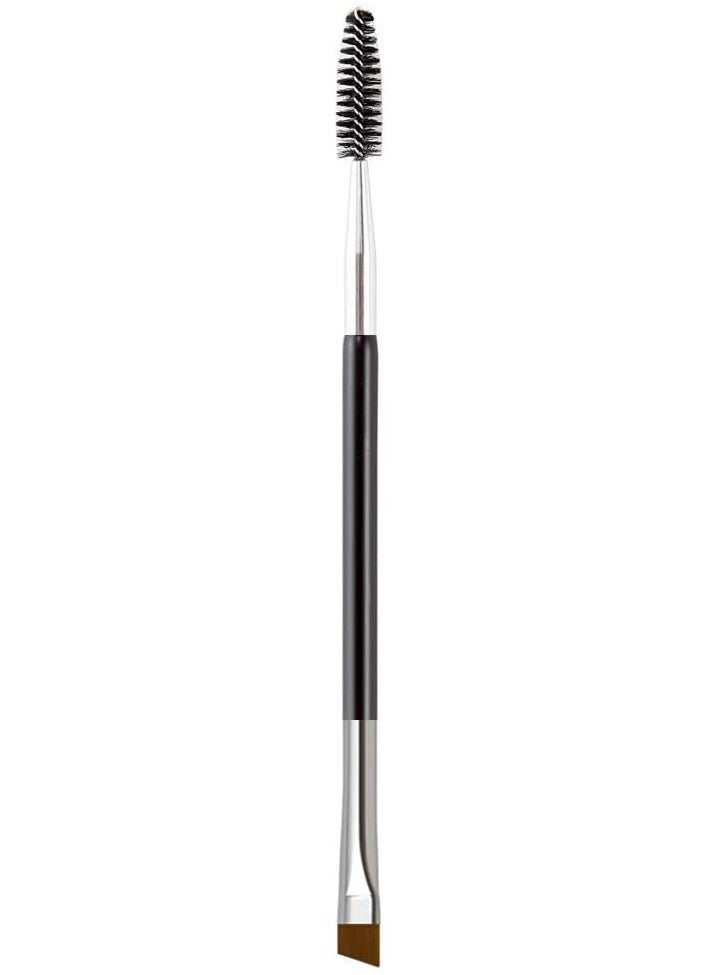 ORiTi 2-Piece Dual Ended Eyebrow Professional Angled Lash Brushes - BLACK  - Image 1