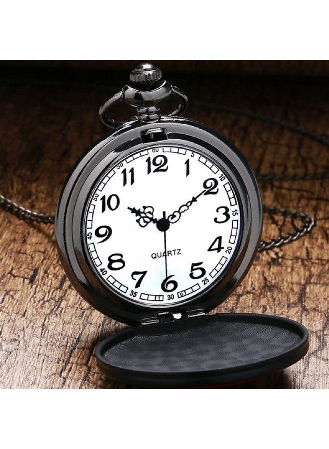 RainSound Metal Deadpool Theme Superhero Pocket Watch Keychain, Multicolor - Image 5