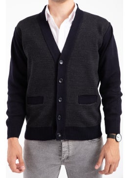 Men's Middle Age and Above Knitwear Knit Acrylic Winter Dad Cardigan 2062-Navy Blue-Buttoned - pzsku/ZD42C9B02002CF5029D01Z/45/_/1733941091/87f8e981-f2f2-49b1-ad1b-77ef1a84cfa0