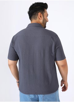 Men's Charcoal Grey Self-Design Block Shirt - pzsku/ZD42CB6A6C5F90A35D031Z/45/_/1731923919/6f84e590-44bb-4c03-a9b1-efbceca6294f