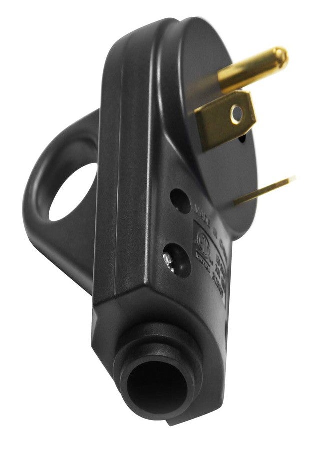OPL5 30AMP RV Replacement Male Plug - Heavy Duty NEMA TT-30P Replacement RV Receptacle Electrical Plug with Easy Unplug Handle Design for RV Trailer,ETL Listed (30A Male Plug) - Image 5