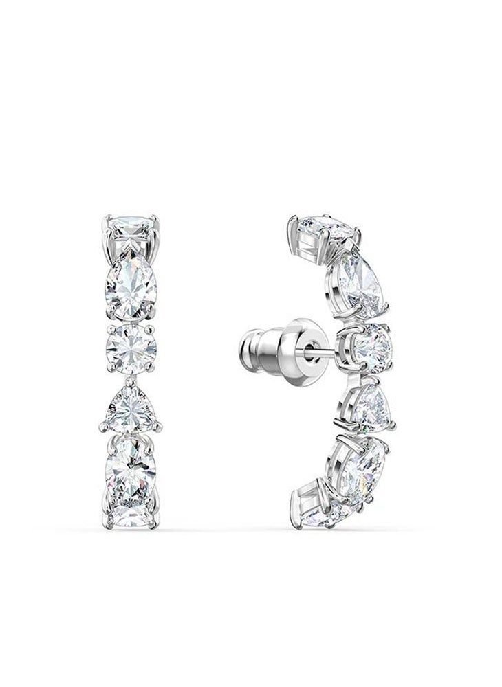 General - Tennis Rhinestone Drop Earrings - Image 1