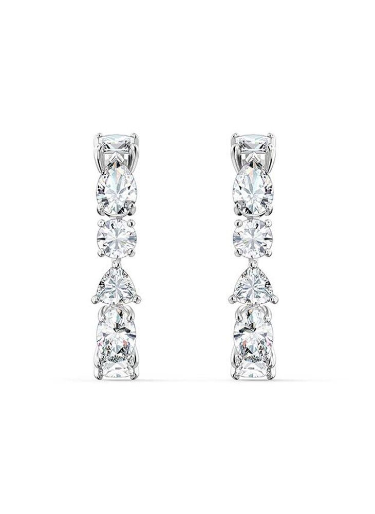 General - Tennis Rhinestone Drop Earrings - Image 1