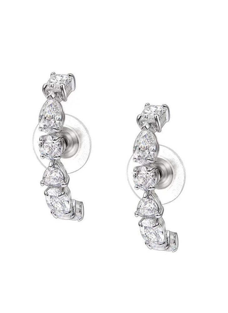 General - Tennis Rhinestone Drop Earrings - Image 1