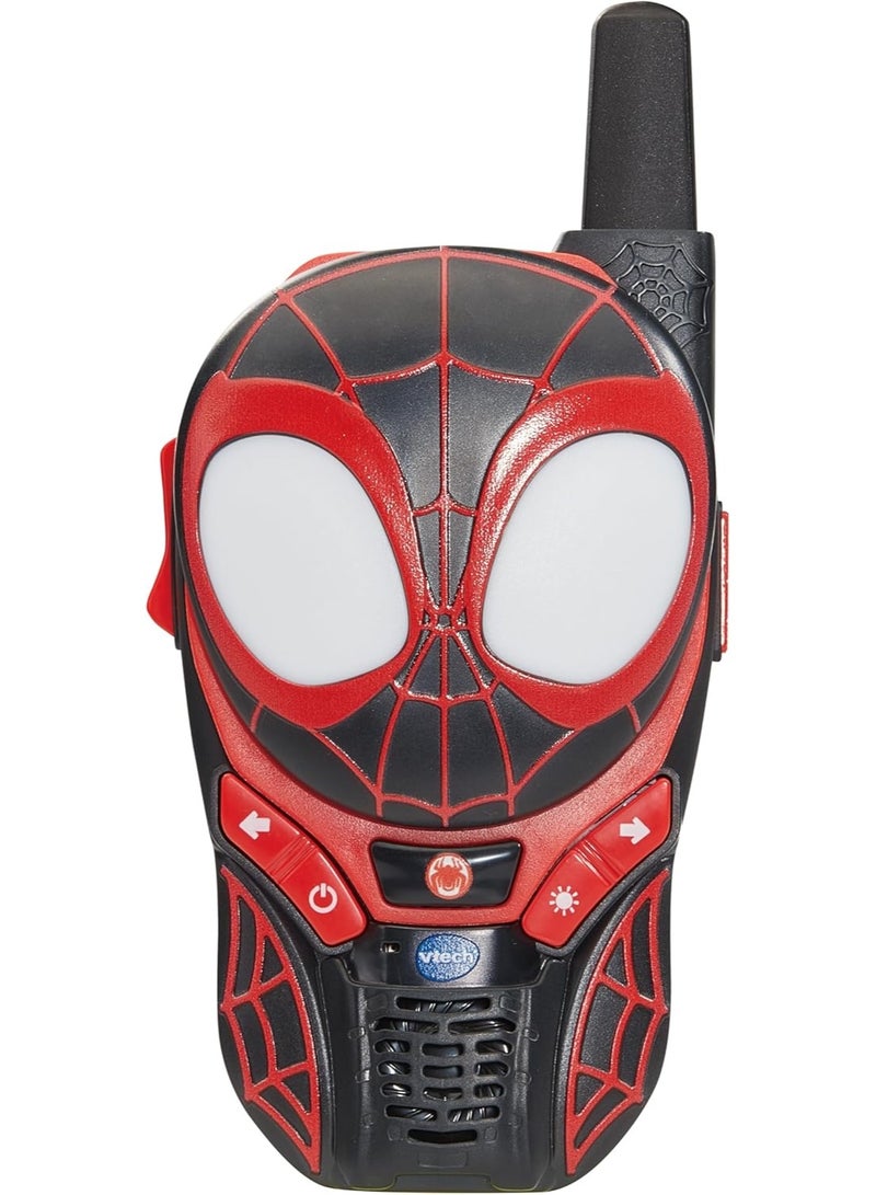 vtech Spidey and His Amazing Friends: Spidey-Sense Walkie-Talkies, Official Character Walkie Talkies, Features Spidey & Spin, Child-Safe, Up to 200m Range, For Kids 3, 4, 5+ Years, English Version - Image 2