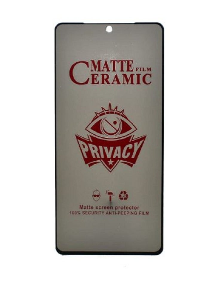 NANO Ceramic Matte Film Privacy Screen Protector For Samsung Galaxy A71 - Image 1