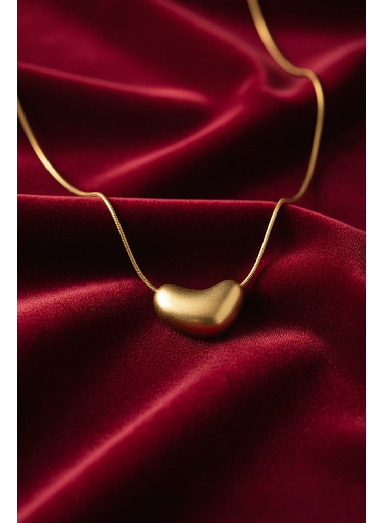 FLUFFY Women’s Necklace Heart Pendant Elegant Touch - Image 2