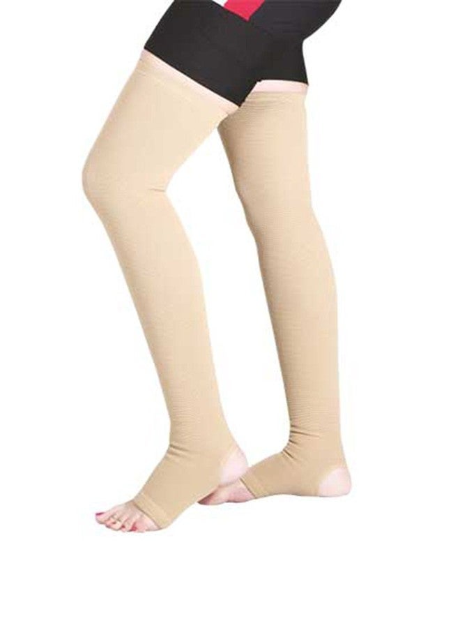 Kudize Varicose Vein Stocking Compression Premium Thigh Length (XXL) - Image 1