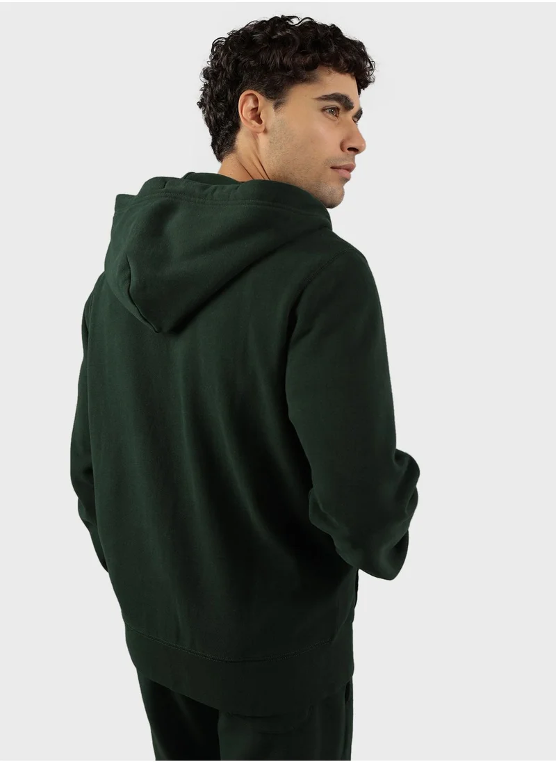 امريكان ايجل Graphic Zip Through Hoodie