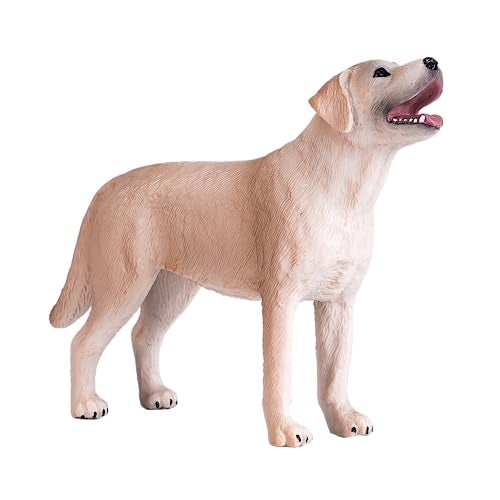 MOJO Yellow Labrador Realistic Domesticated Animal Hand Painted Toy Figurine - Image 2