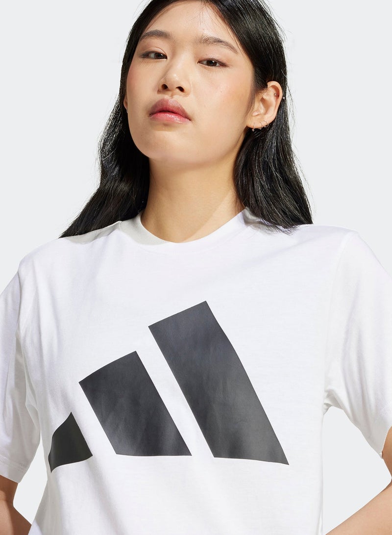 Adidas Essential Big Logo T-Shirt - Image 3