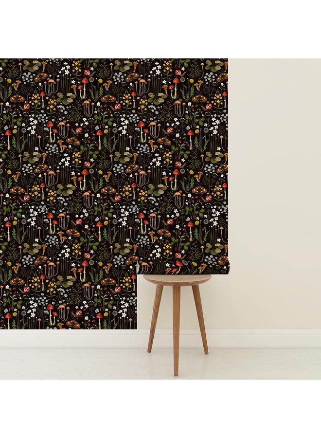 Bluejw Watercolor Flower Wallpaper Nursery Garden Mural Self-adhesive Wallpaper Background Wall Wallpaper Bedroom Porch Transformation Mural - Image 4