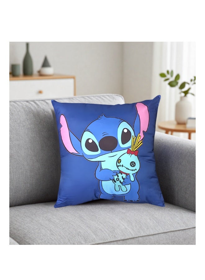 Disney Stitch Cushion – Soft Cartoon Throw Pillow for Sofa, Bed & Room Décor